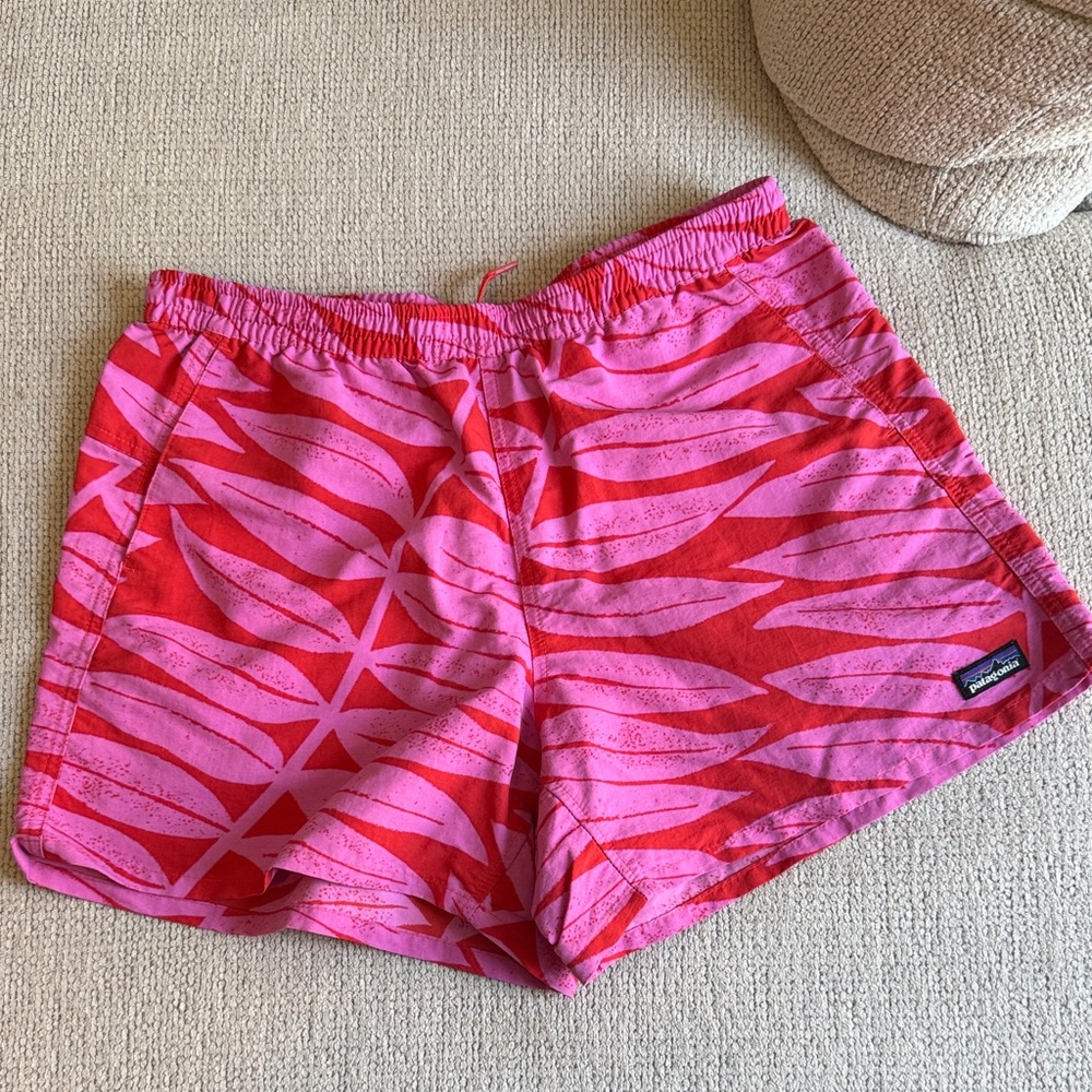 Patagonia Vibrant Leaf Print Shorts